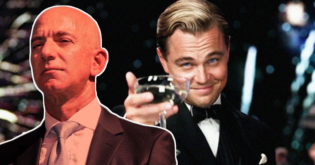It appears that billionaire Jeff Bezos may have a sense of humor after tweeting a "threat" at Leonardo DiCaprio.