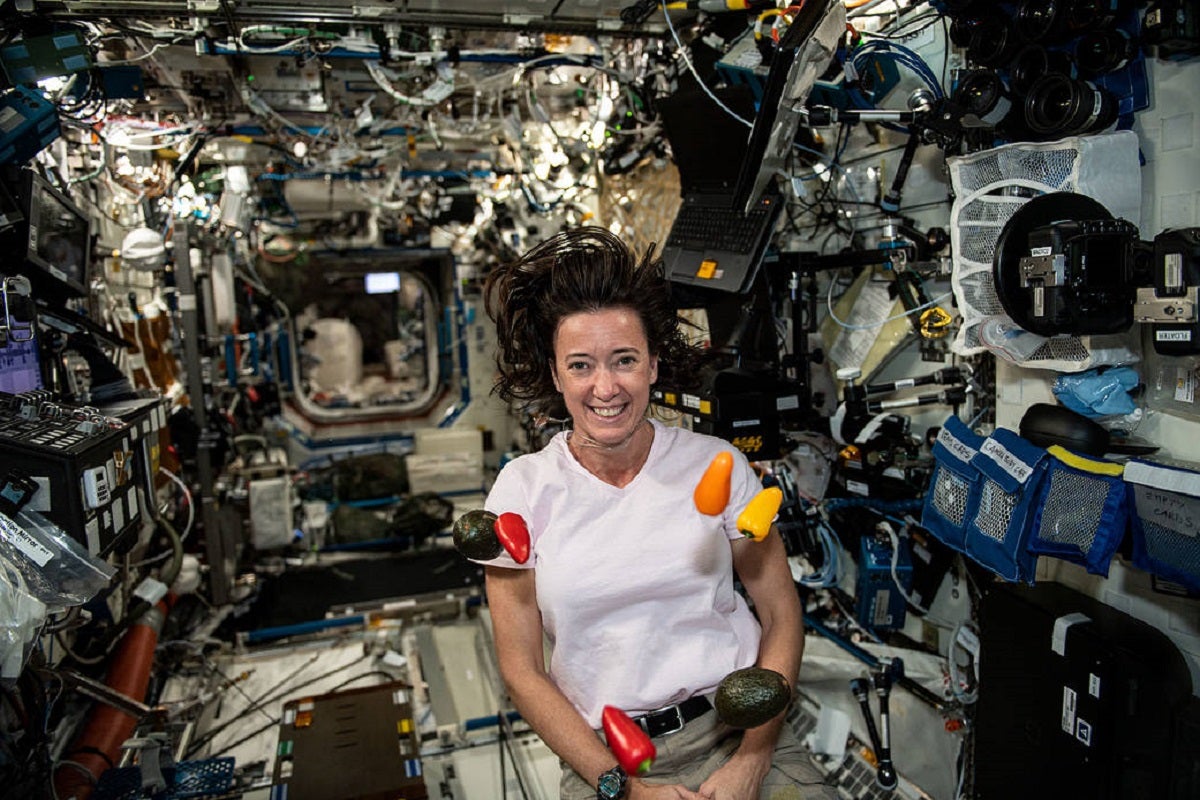 A NASA astronaut stationed aboard the ISS acknowledged this week that the crew of her SpaceX return journey will need to wear diapers.