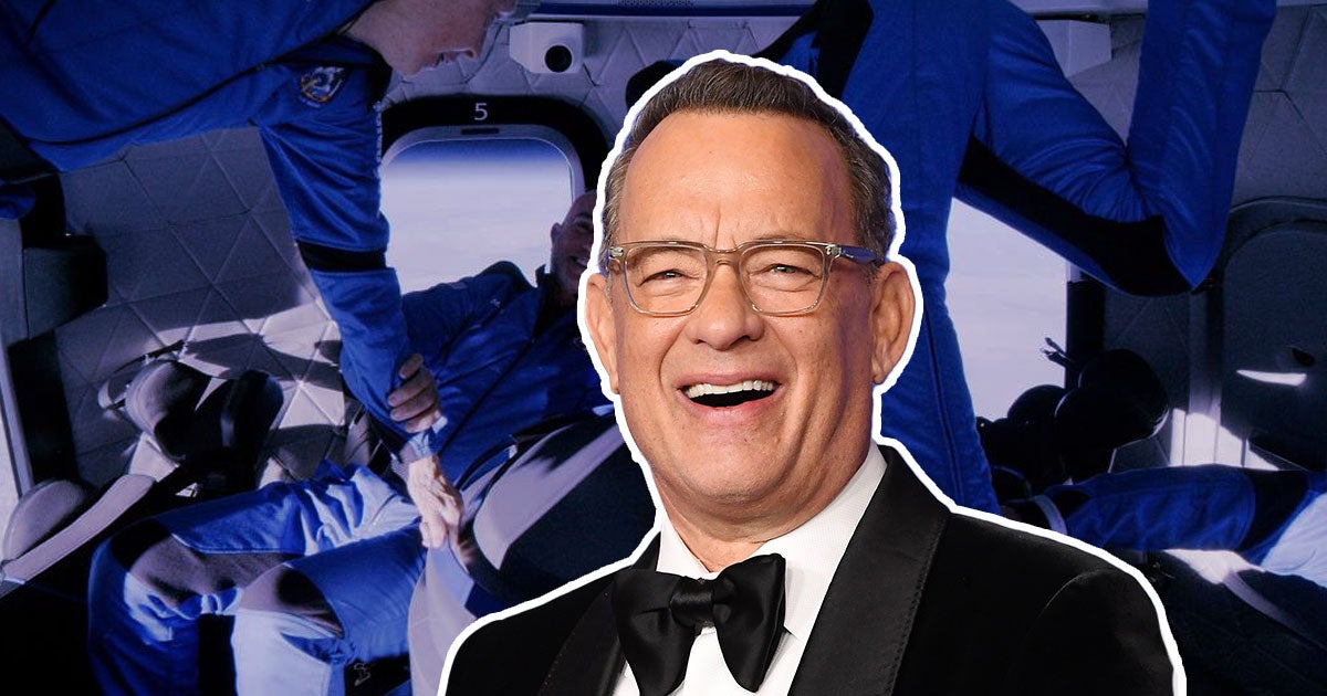 Tom Hanks says he has no interest in going on a trip to space on a rocket made by Jeff Bezos' space company, Blue Origin.