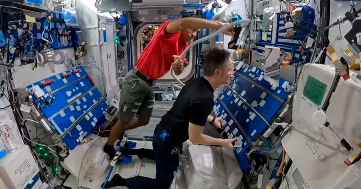 Without the assistance of gravity, giving somebody a haircut is a lot tougher than you might think. And the results may end up being a disappointment.