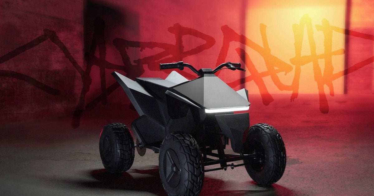 Tesla is, for some reason, selling a Cybertruck ATV for children before the release of one for adults — and it's already sold out, of course.