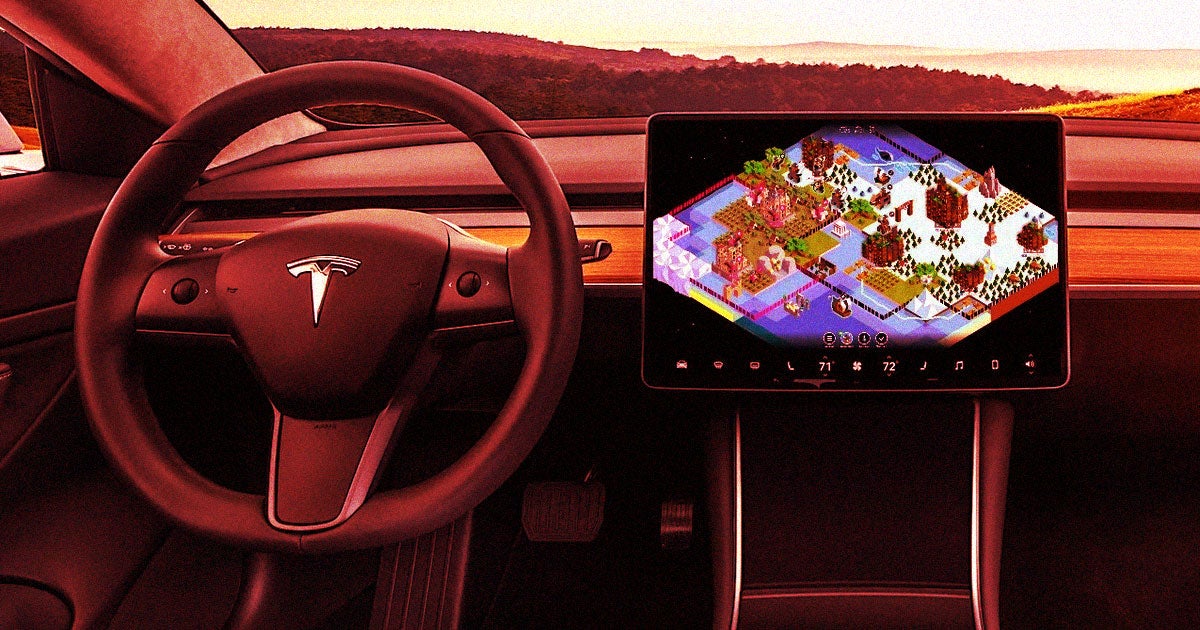 Tesla is now officially under formal investigation for allowing its customers to play a number of games while actively driving the vehicle.