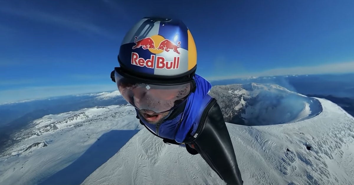 In Red Bull-sponsored stunt news, a daredevil wingsuit pilot became the first person to fly in and back out of an active volcano.