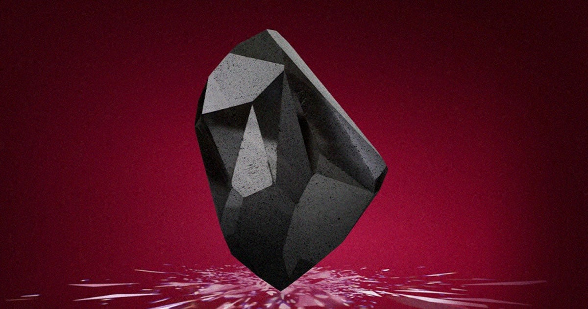 It's 2022, so really, there's no reason you shouldn't be able to buy a black diamond from space in crypto, right?