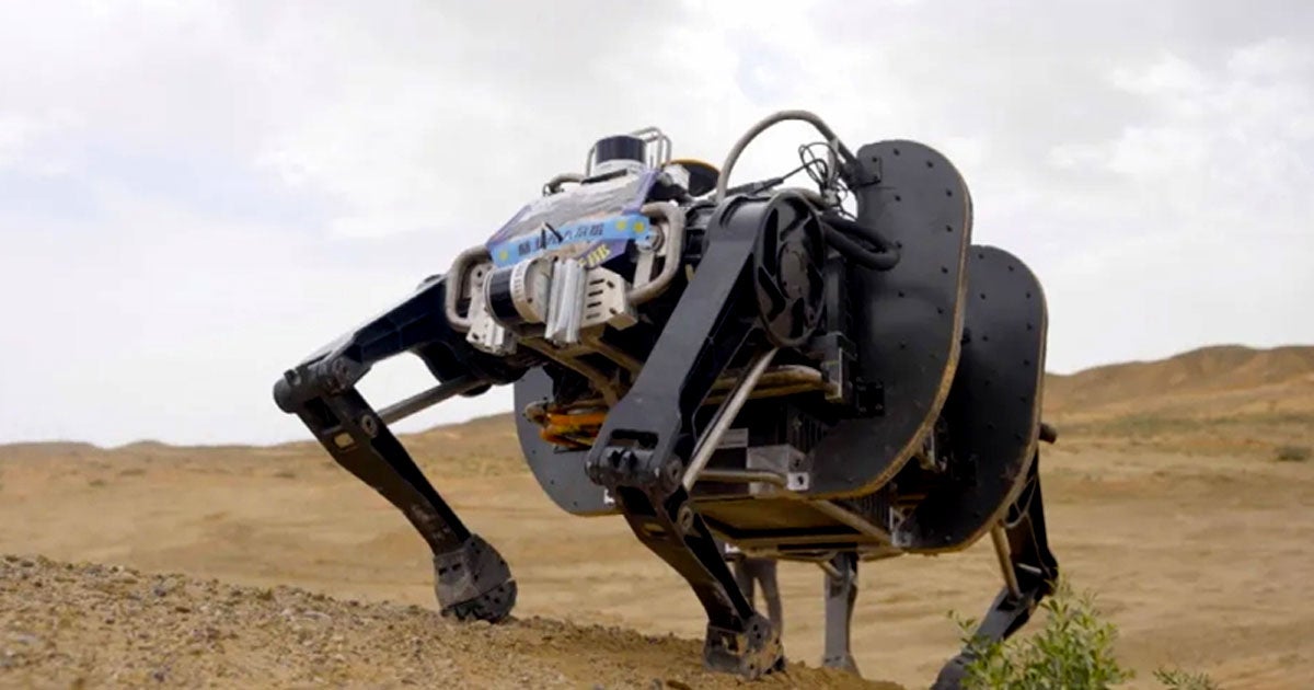 China claims to have built the "world's largest quadruped bionic robot," a gigantic "mechanical yak" that can carry over 350 pounds at a shambling 6.2 mph.