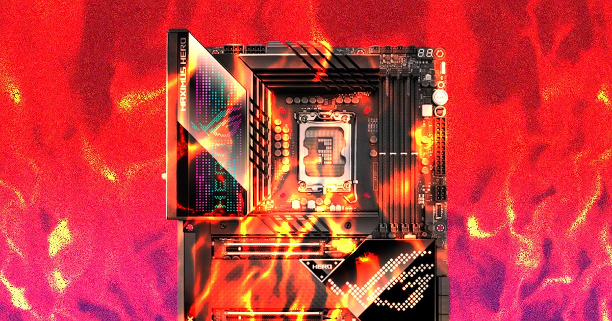A small number of Pc gamers are noticing their Asus motherboards heating up and — in some rare cases — catching fire.