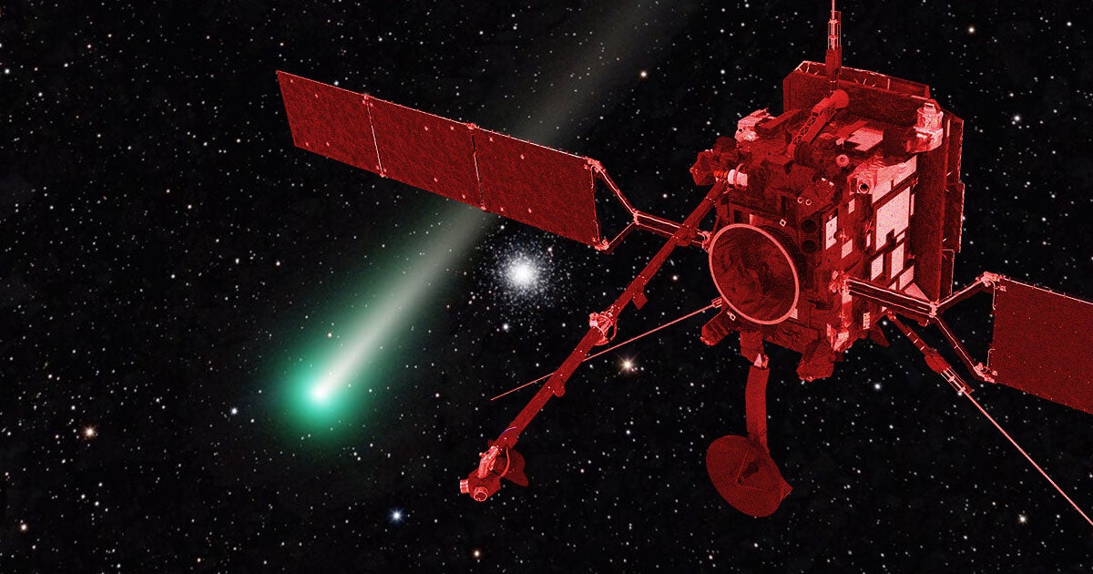 The European Space Agency and NASA's Solar Orbiter has flown through the tail of a comet — for the second time.
