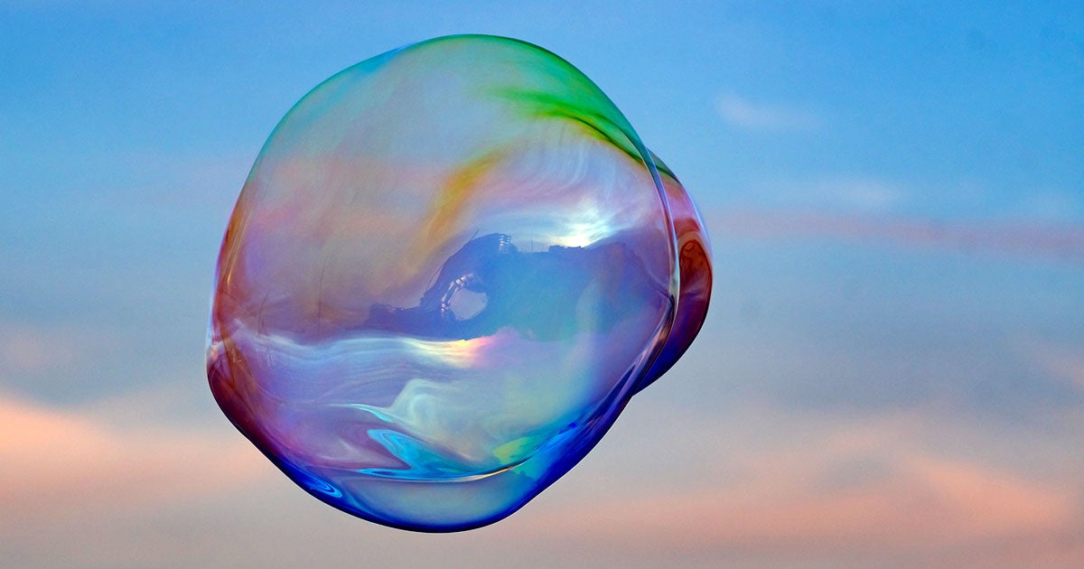 Researchers from the University of Lille in France created a scientific, plastic-coated bubble that lived for 465 days before bursting.