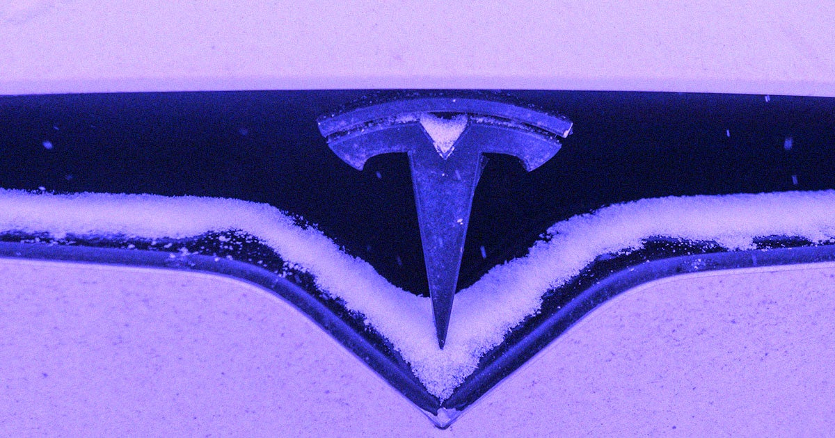 If you ever find yourself in the pile-up from hell, you'd be well-equipped if you were in a Tesla.