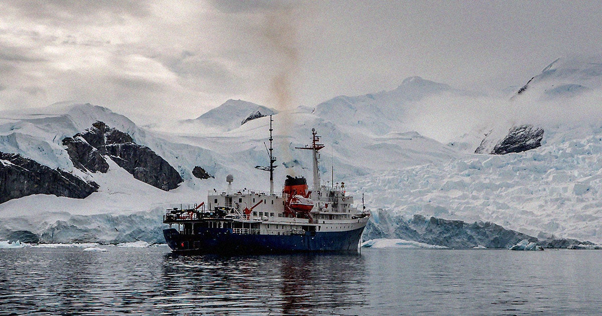 Antarctica is showing some worrying signs of pollution in the form of a black carbon layer blanketing the snow, caused by tourists burning fossil fuels.