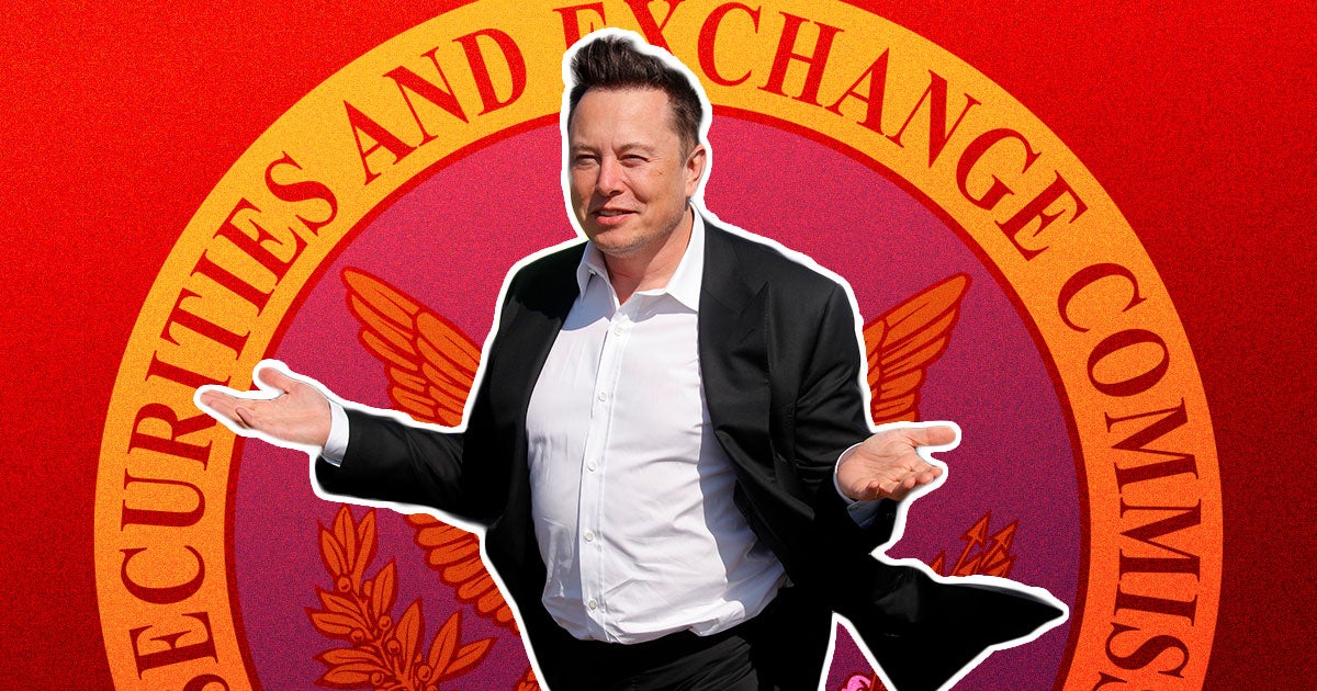 Elon Musk's back at it again, folks — and this time, he's accusing the federal government's Securities and Exchange Commission of leaking.