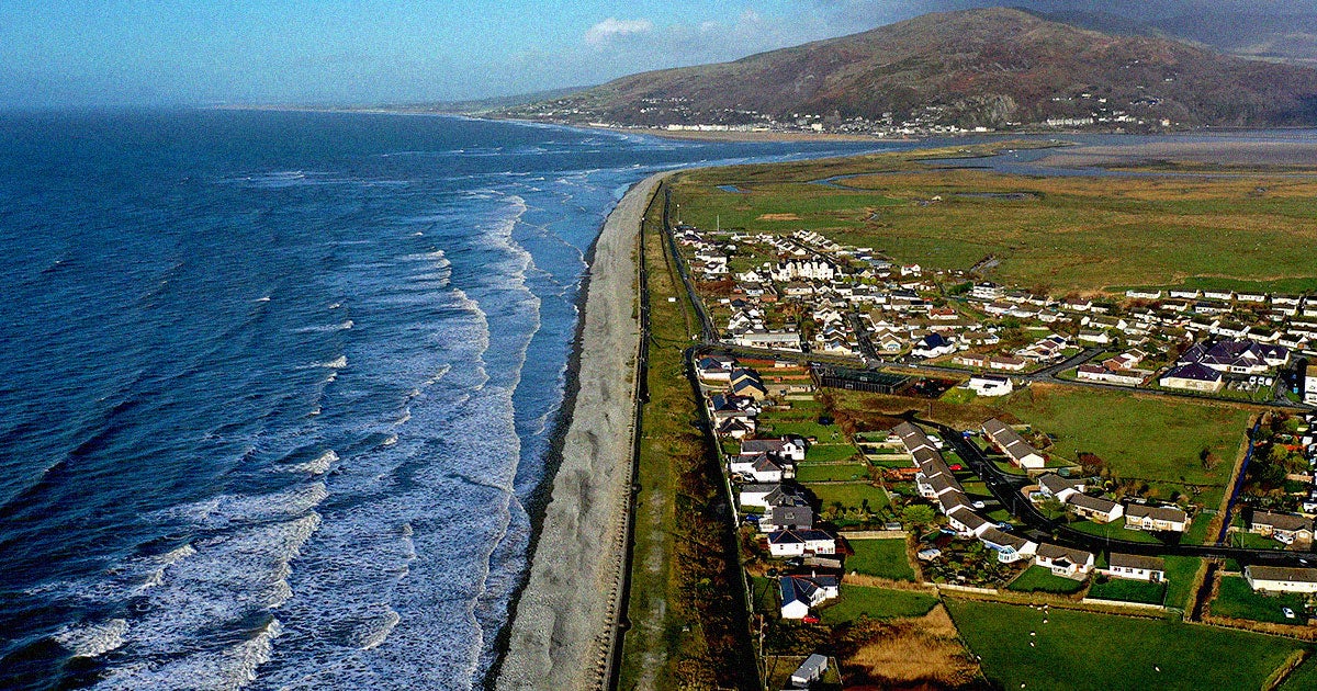 The village of Fairbourne in Gwynedd, in North Wales, is going to be below sea level by 2054, but that isn't soaring housing and vacation rental prices.