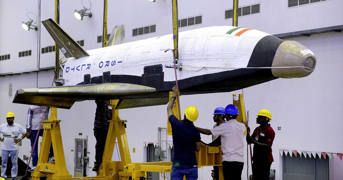 The Indian Space Research Organization is testing out a vehicle that bears a striking resemblance to NASA's now-retired space shuttles.