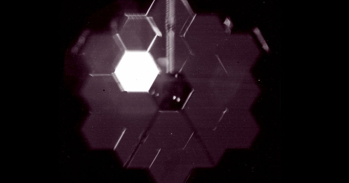 We've finally gotten our first peek at the James Webb Space Telescope's photos and, naturally, one of them is a "selfie."
