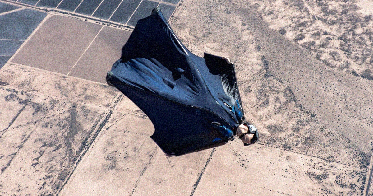 Alexey Galda is a theoretical physics professor who likes to test out his research by jumping out of planes while wearing a wingsuit.