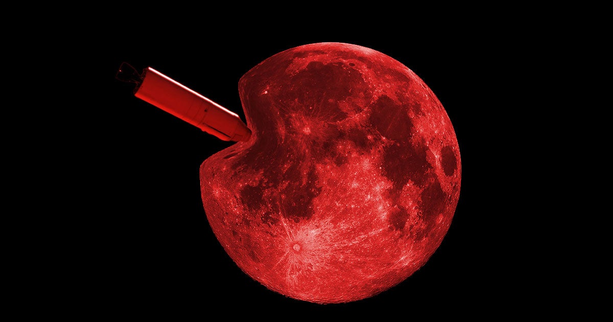 More than a month after an errant rocket was spotted tumbling towards the Moon, it finally crashed into the lunar surface.