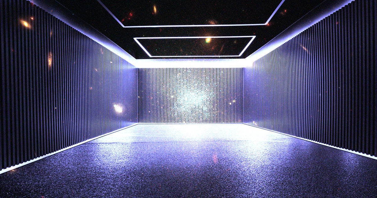 We don't wanna freak you out, but there's a really good likelihood that dark matter could be in the room with you right now.