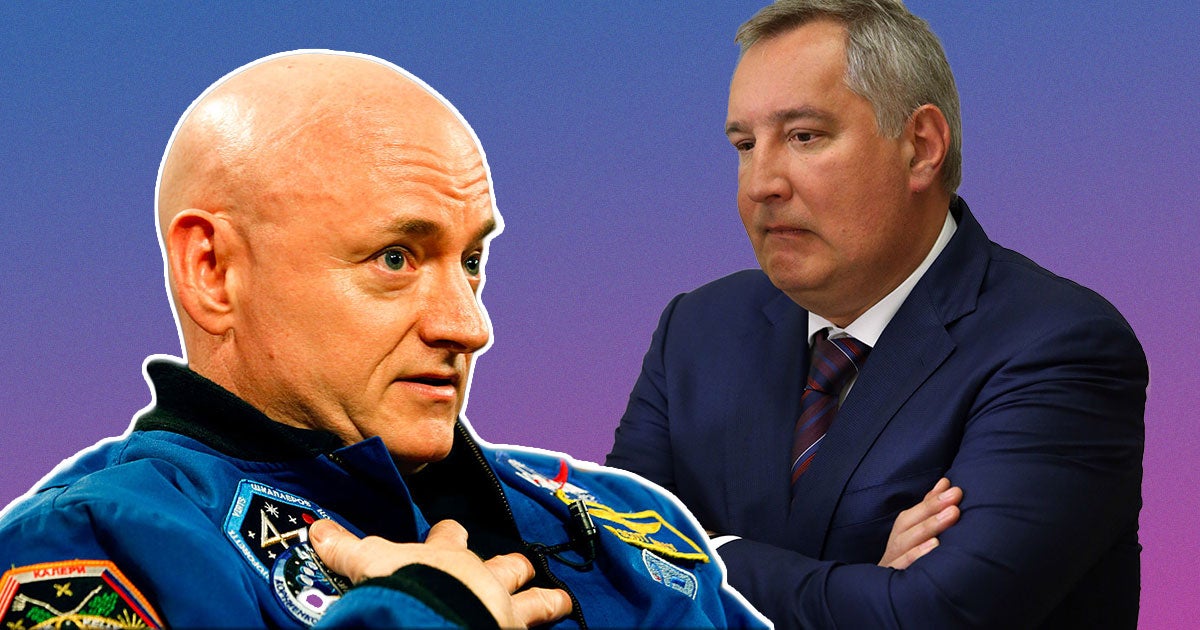 Former NASA astronaut Scott Kelly and Dmitry Rogozin, the head of Russia's space program Roscosmos, are caught up in a bitter feud on Twitter.