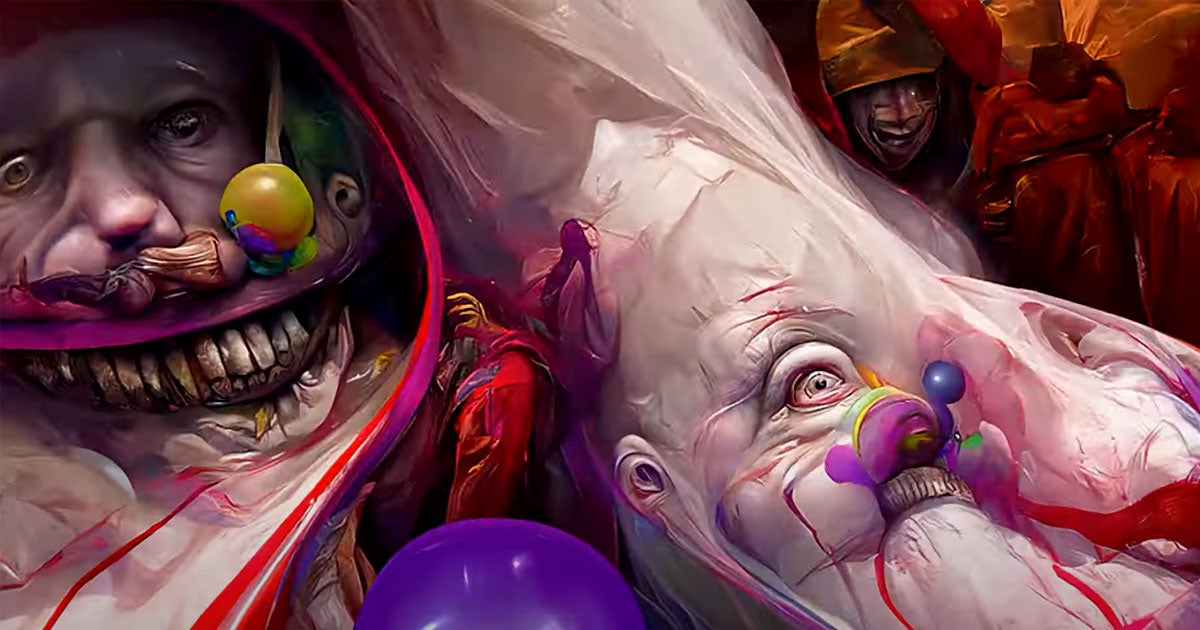 A machine learning neural network generated a horrifying video of infinite nightmare clowns — and it's absolutely disturbing.