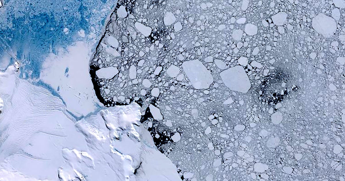 A massive section of Antarctic ice the size of Philadelphia abruptly shattered — exposing vulnerable glaciers to the sea and more rapid melting. 