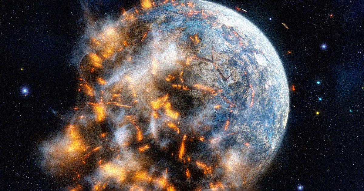 An accidentally-poignant study suggests that some planets may emit a scream-like blast of cosmic radio waves and they crumble out of existence. 