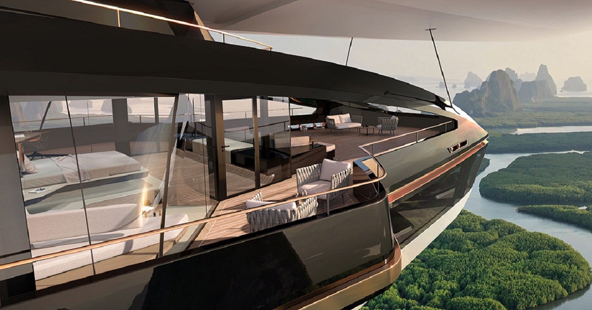Ever wanted to travel by both air and sea in a yacht attached to a zeppelin? If you're of the "superyacht" class, you may soon get the chance.