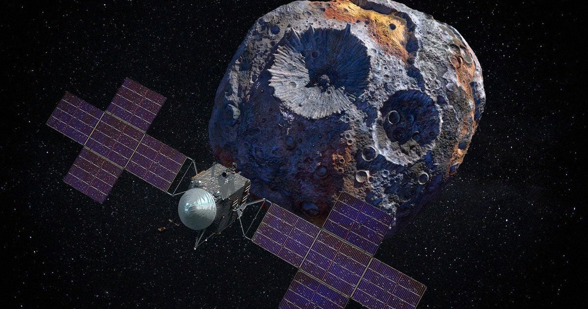 NASA is hoping to launch a spacecraft to investigate a massive metal-rich asteroid called Psyche, which experts estimate to be worth $10 quintillion.