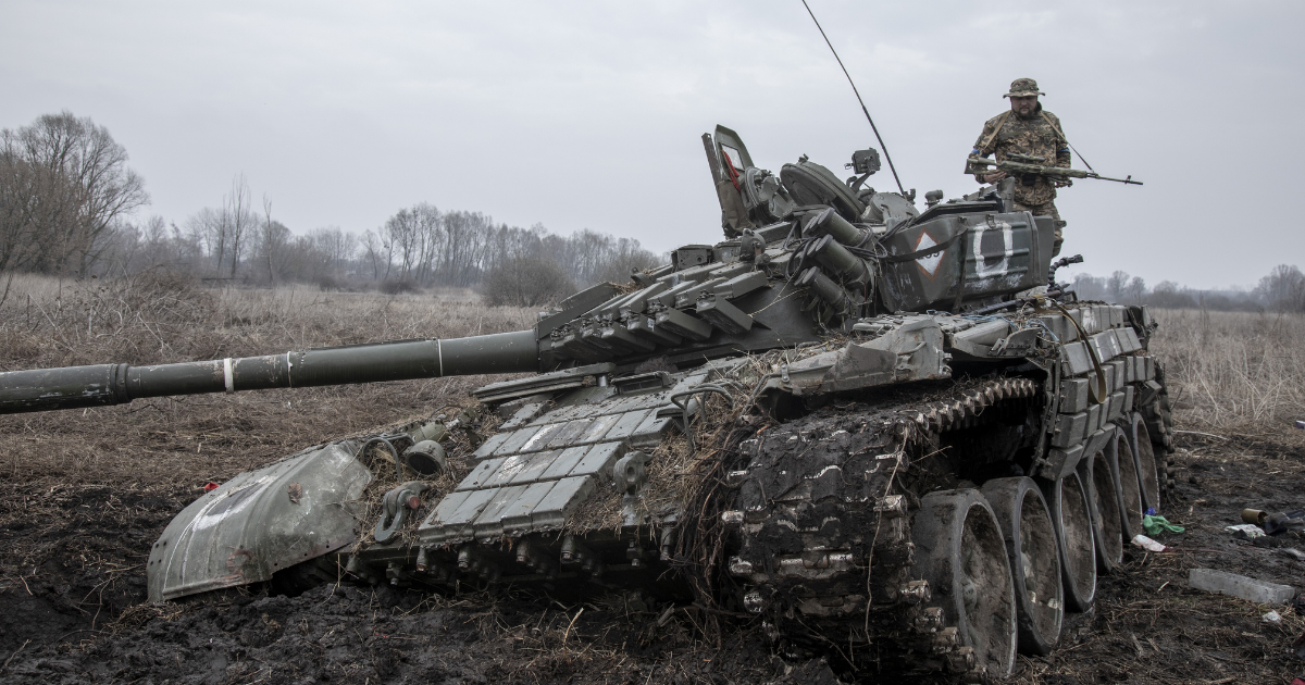 Russian tanks are getting stuck in mud in Ukraine as it's the country's muddy or rainy season. President Vladmir Putin didn't plan his invasion properly.