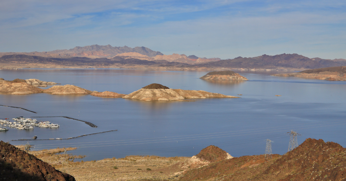 Lake Mead in Nevada, just oustide Las Vegas, is at record lows because of draught, revealing two bodies within day. One was found in a barrel.