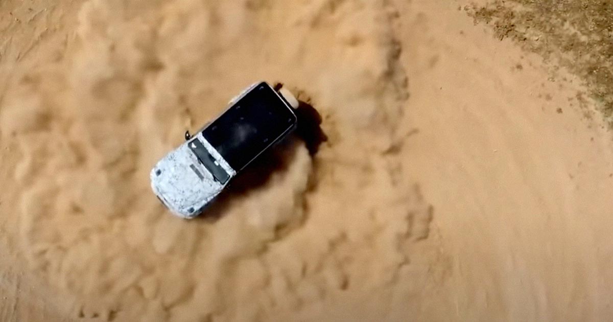 German carmaker Mercedes-Benz has shown off an impressive new feature of the EQG, its upcoming, all-electric version of its premium G-Wagon off-roader.