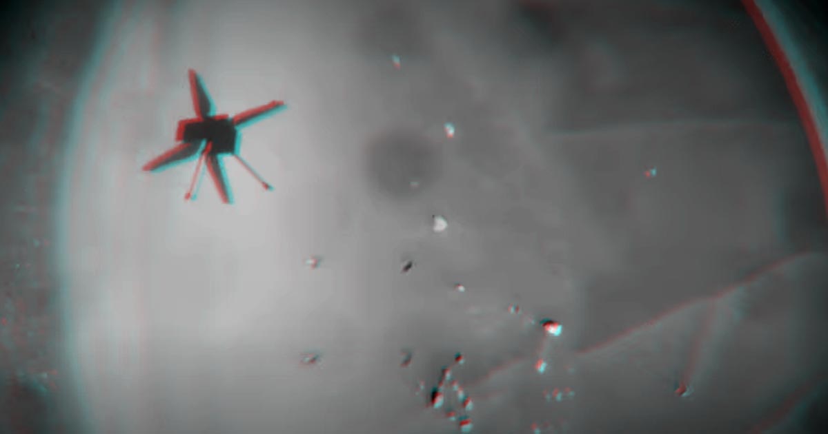 During Ingenuity's 25th flight on April 18, the tiny Mars helicopter really outdid itself, covering just over 2,300 feet at a brisk 12 mph.