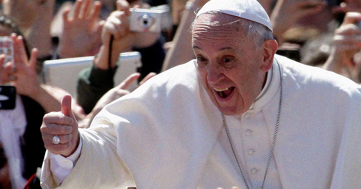 In a viral video clip, Pope Francis said he'd prefer a shot of tequila instead of physical therapy, a cane and wheelchair to heal his knee pain.