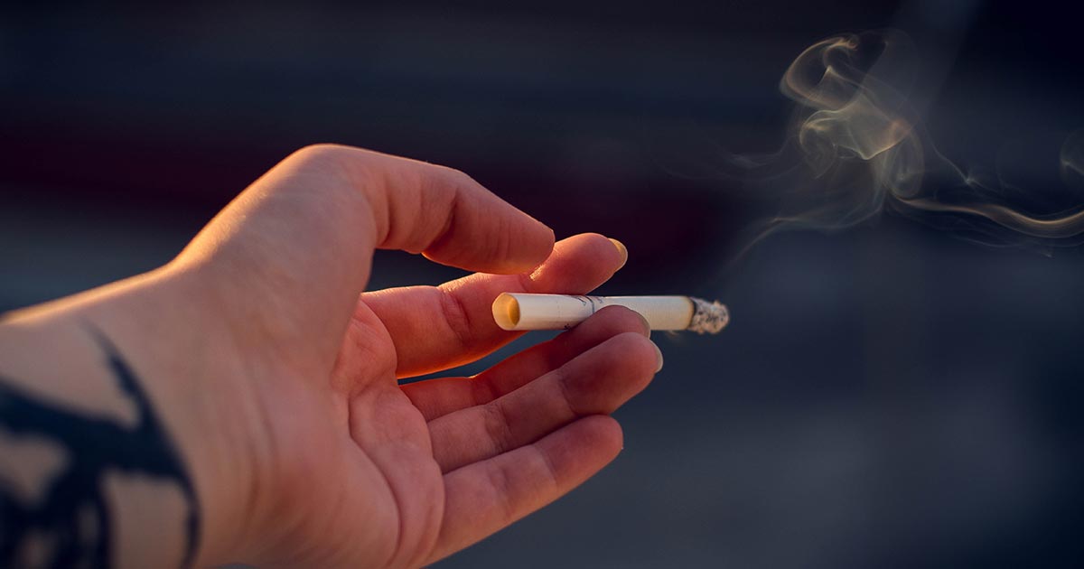 Nnicotine doesn't have to make it to your lungs to cause injury. Cigarette and e-cigarette residuals can cause skin damage by contact alone.