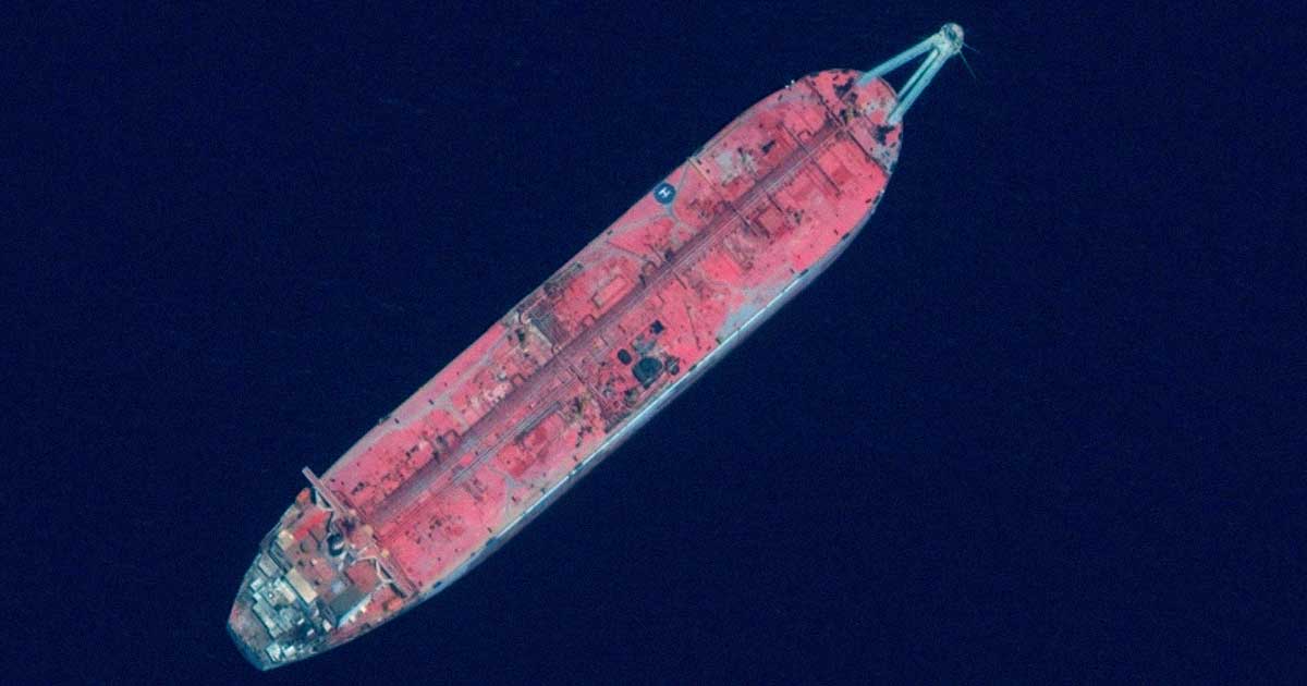 A stranded oil tanker off the coast of Yemen could make the 1989 Exxon Valdez oil spill look like child's play. It stores 1 million gallons of oil.