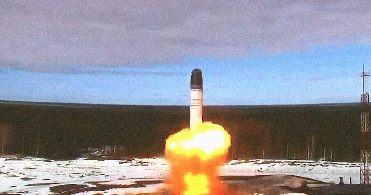 Russian President Vladimir Putin happily announced the country's so-called "Satan-2" rocket is ready for deployment this year.