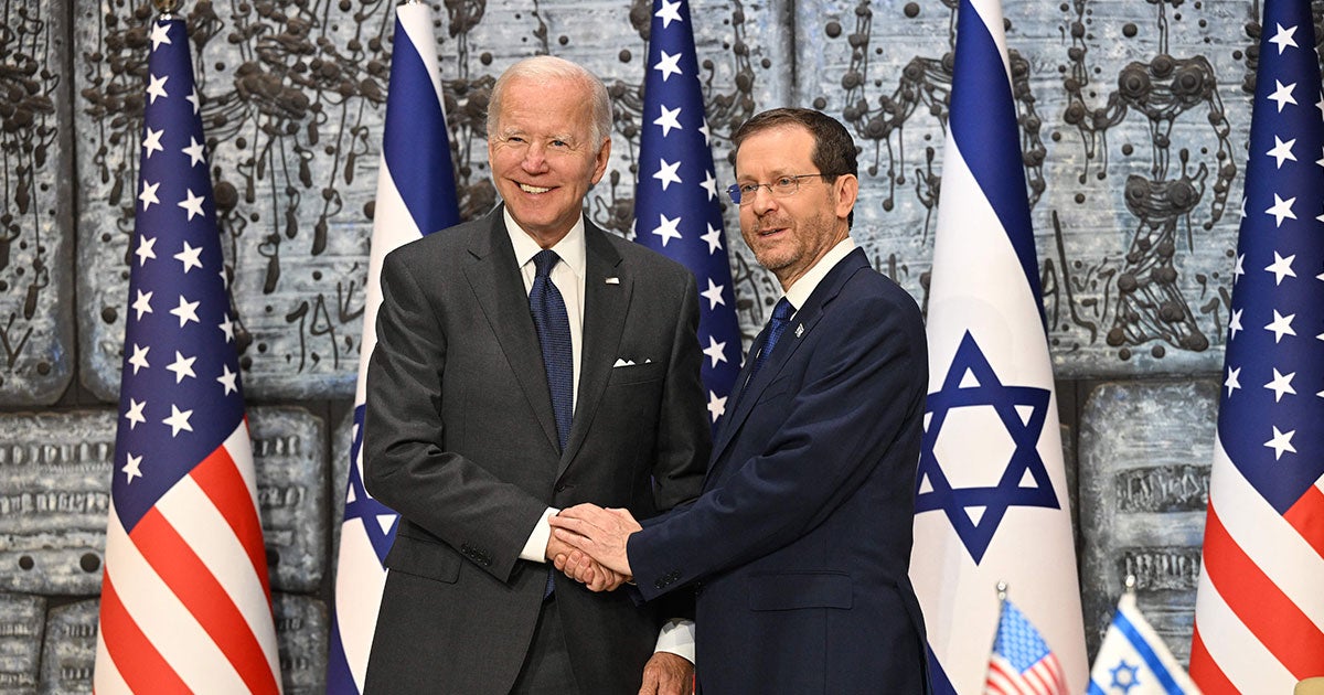 Some things last forever. Some things, like President Biden's no-handshake policy for his ongoing Israel visit, last, like, five minutes.