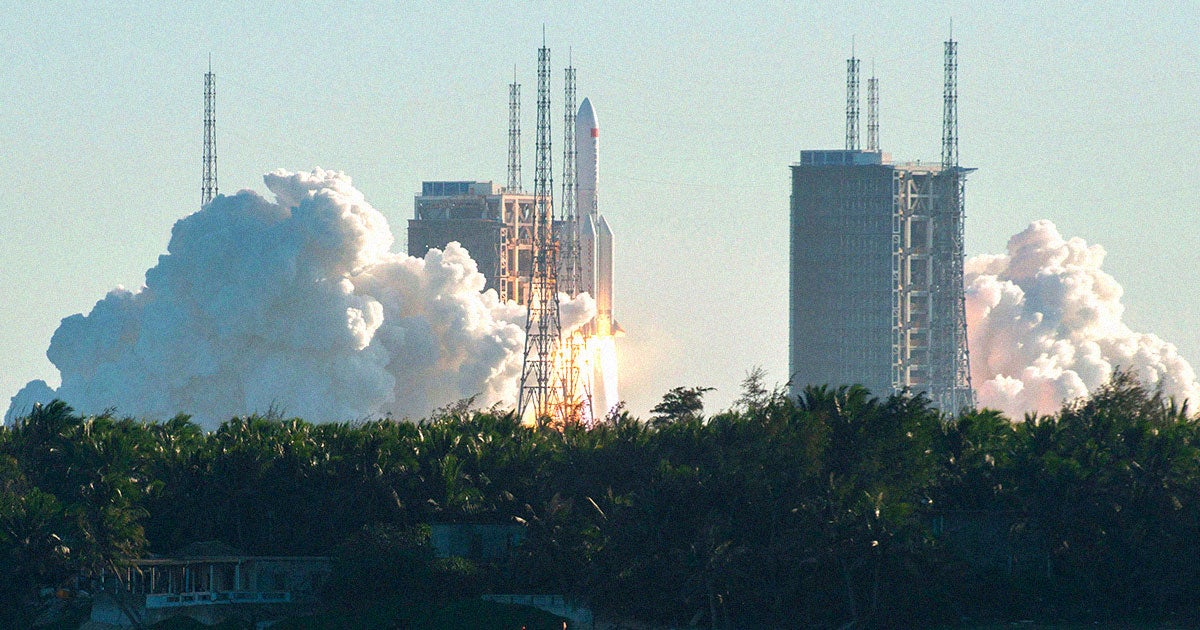 A massive piece of Chinese space junk is slowly making its descent back down to Earth — and nobody is entirely sure where it will fall.