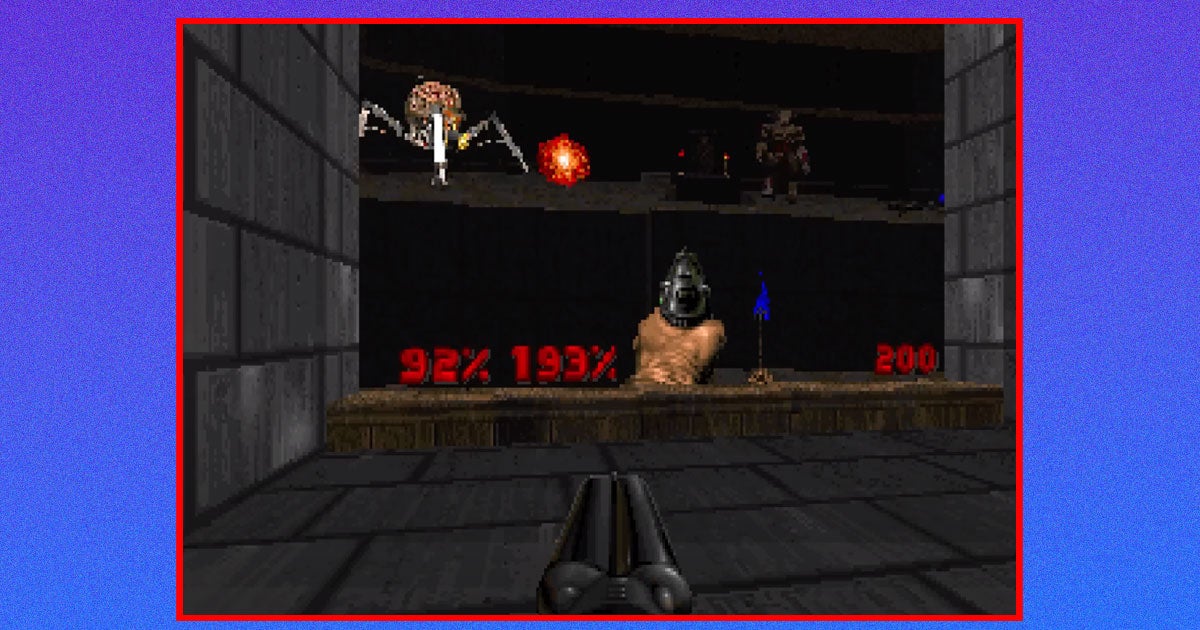 In the never ending challenge to get the video game DOOM to run on wildly differing platforms, this programmer managed to run it in DOOM itself.
