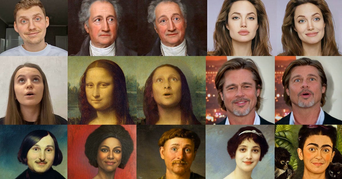 Researchers working at Samsung AI Center unveil "neural head avatar technology" that turns still photos into eerily lifelike animated faces.