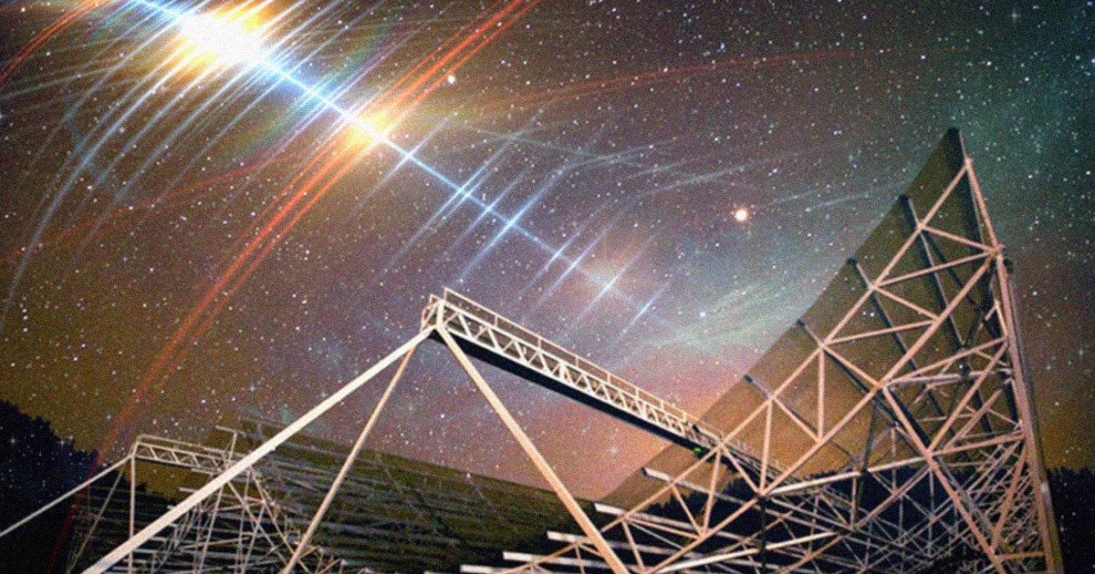 Astronomers have identified a mysterious new fast radio burst (FRB) that beats at regular intervals much like a heart.
