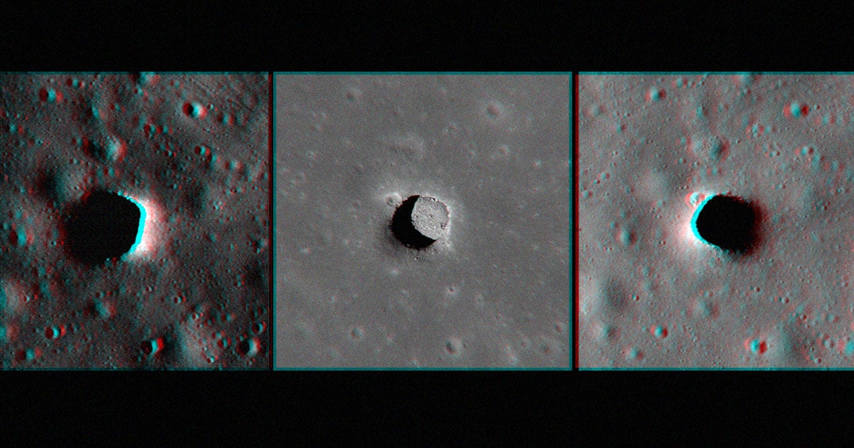 A team of researchers have discovered "pits" in the lunar surface which, according to their computer modeling, sit at a balmy 63 degrees Fahrenheit.