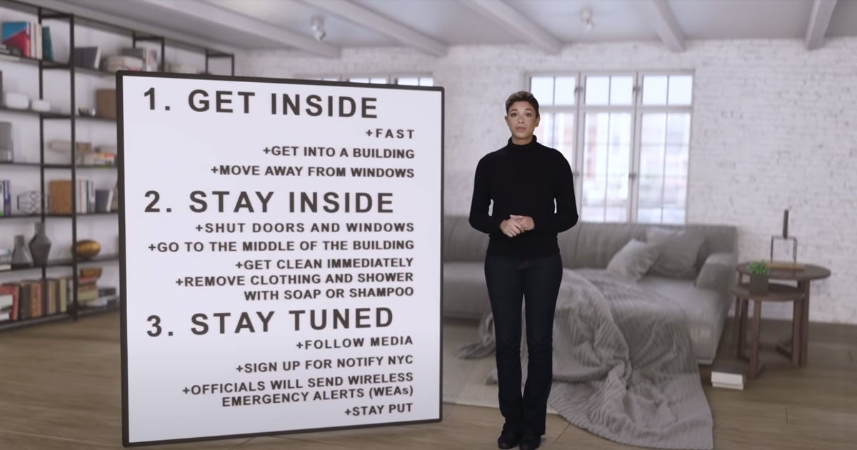 NYC residents were treated to a public service announcement (PSA) about how to survive nuclear fallout earlier this week.