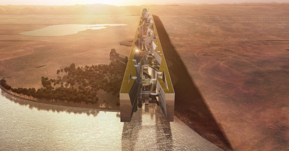 Prince Mohammed bin Salman of Saudi Arabia is planning "The Mirror Line." The skyscraper would be the world's largest structure and house millions.