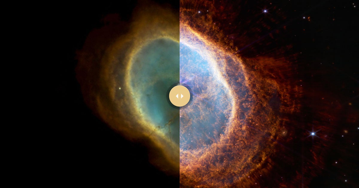 As a simple tool goes to show, the James Webb Space Telescope's first images are a huge upgrade over its predecessor, NASA's Hubble Space Telescope.