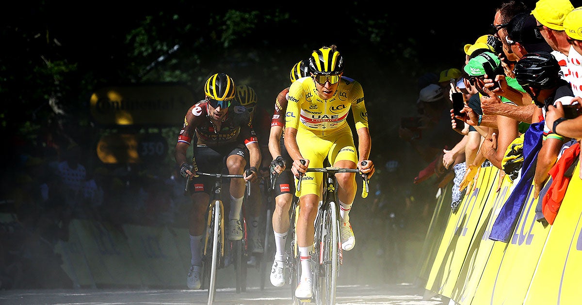 To keep the race going during the scorching European heatwave, the Tour de France is pouring water on parts of the course to stop the roads from melting.