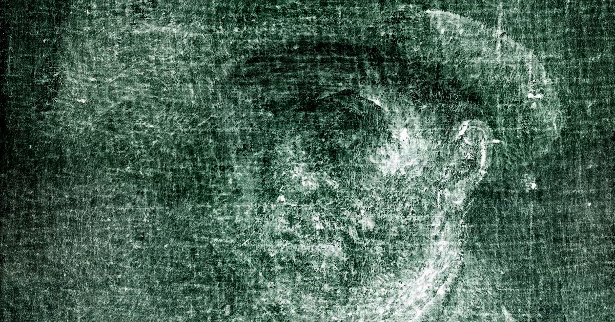 A secret, ghostly self-portrait of Vincent Van Gogh has been hiding underneath layers of cardboard and glue for more than a century.