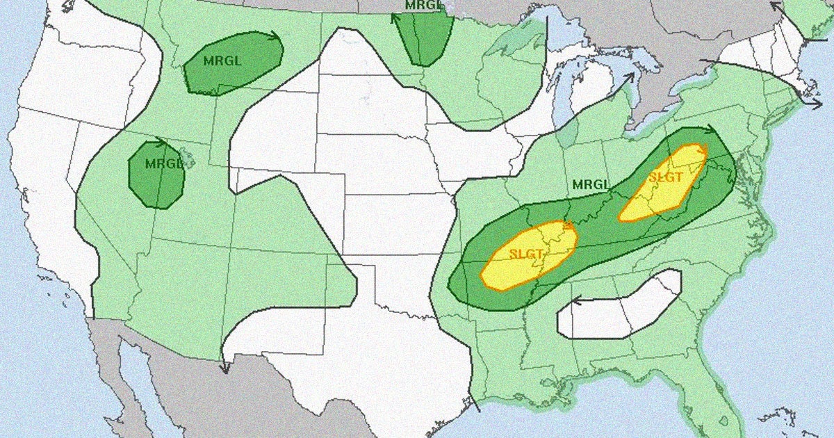 Over the weekend, one of the famed Teenage Mutant Ninja Turtles apparently rolled right over large swaths of the US as part of a summer storm system.