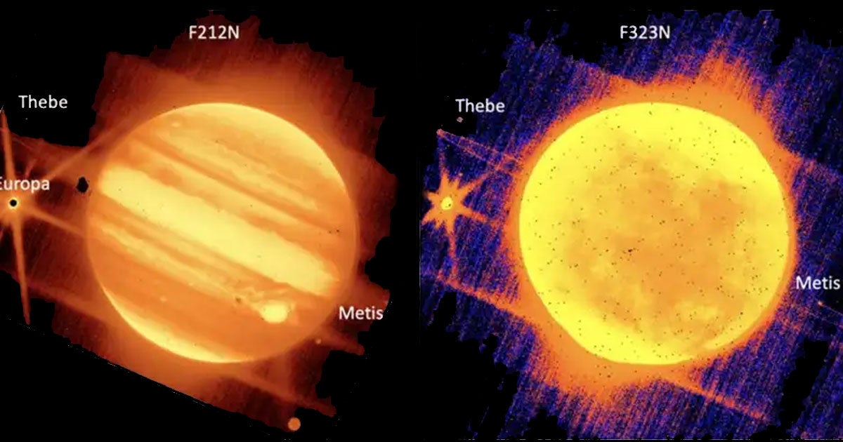 The James Webb Space Telescope secretly released an infrared photo of Jupiter during its historic drop of images yesterday.