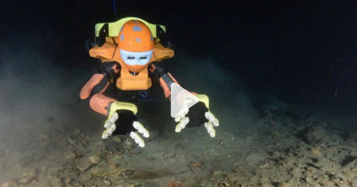 Roboticists at Stanford University announce the succesful exploration of two more sunken ships using their bleed-edge diving robot that is capable of touch.