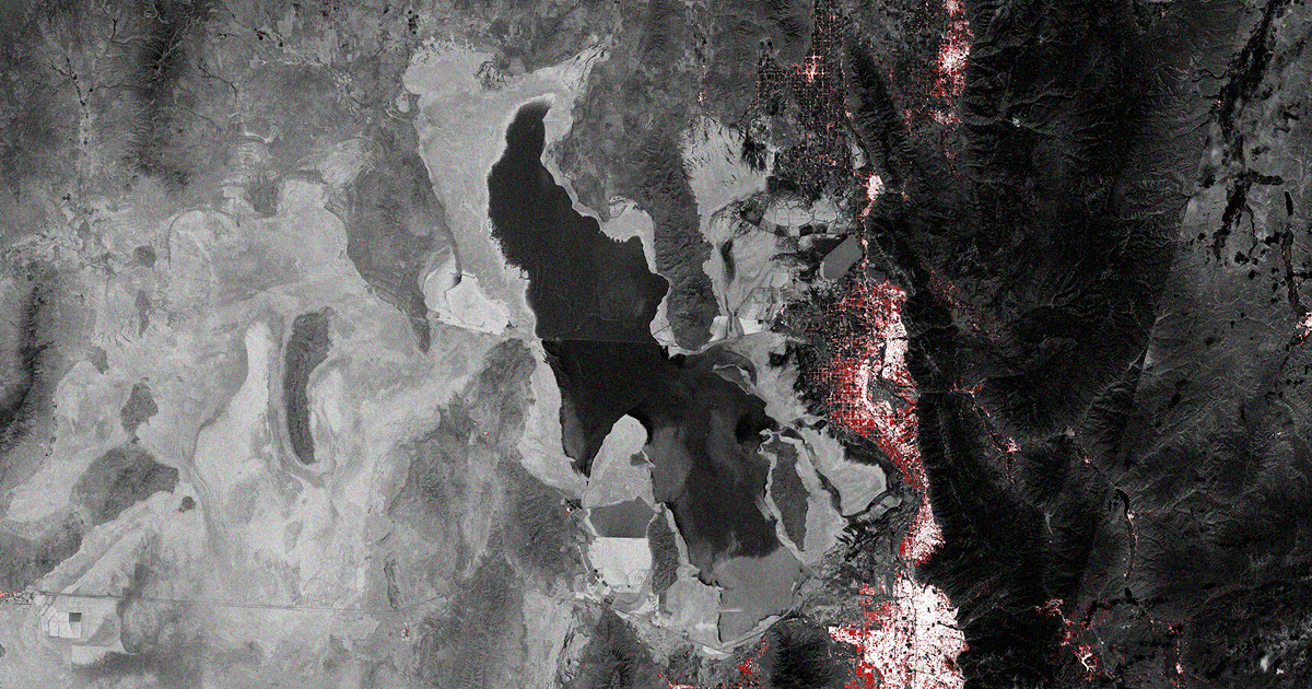 New images show just how drastic the Great Salt Lake's decline has been — and where the resulting clouds of dangerous dust could fall.